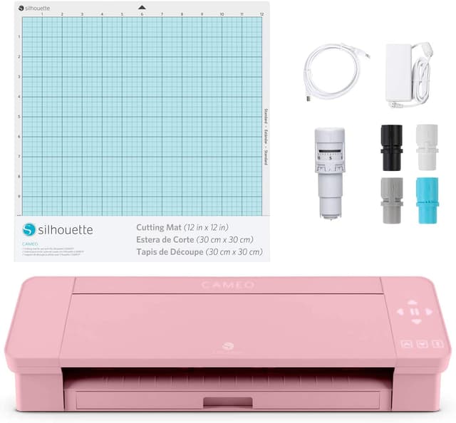 Silhouette Cameo 4 (Renewed) Cameo 4 Pink Edition