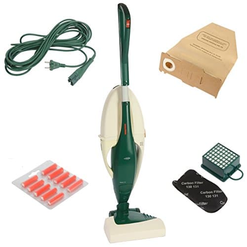 Vorwerk Kobold VK 131, elektrische Bürste EB 351, Saugkanal, Kabel und Griff einschließlich Neuer Filter (Mikrofilter und Geruchfilter) und 6 Fleecebeutel (renoviert)