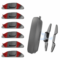 NEWZEROL 6 Stück Ersatz Metallplättchen Set Kompatibel für OOONO 2 / OOONO P-disc No 3/ OOONO Park NO2 / NO1, Stabiler, Fällt Nicht leicht ab,Doppelkleber für Elektronische Parkscheibe Angebot bei HelloDeals