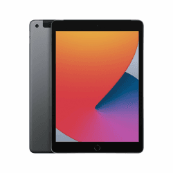 2020 Apple iPad (10,2-zoll, Wi-Fi + Zellular, 128GB) Space Grau (Generalüberholt) Angebot bei HelloDeals