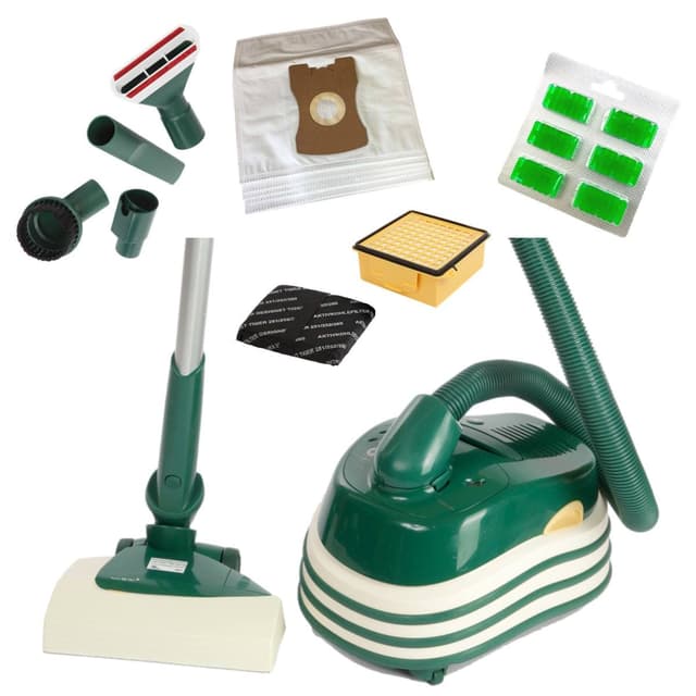 JaTop für Vorwerk Tiger VK 260 mit EB 351 - mit passendem Zubehör, Grün, 24 Monate Garantie - mögliche Inzahlungsnahme - hervorragende Qualität - (generalüberholt)
