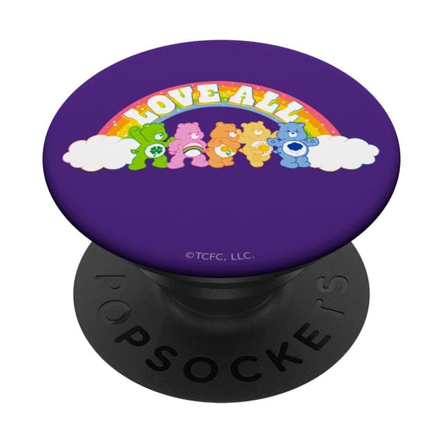 Care Bears Pride Love All Rainbow Good Luck, Cheer, Grumpy PopSockets mit austauschbarem PopGrip Standard