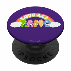 Care Bears Pride Love All Rainbow Good Luck, Cheer, Grumpy PopSockets mit austauschbarem PopGrip Standard