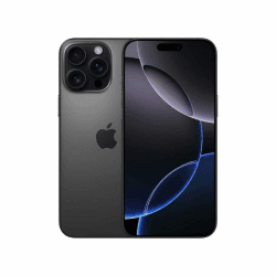 Apple iPhone 16 Pro, 256GB, Titan Schwarz (Generalüberholt) Titan Schwarz 256GB