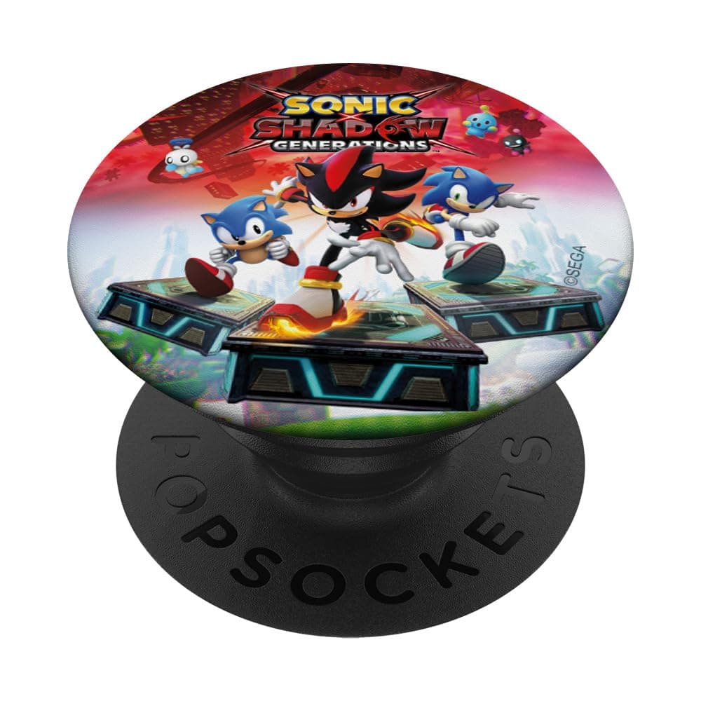 Sonic the Hedgehog, Sonic X Shadow Generations - Key Art PopSockets Klebender PopGrip Adhesive PopGrip