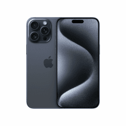 Apple iPhone 15 Pro Max 256 GB - Titan Blau (Generalüberholt) Titan Blau 256GB