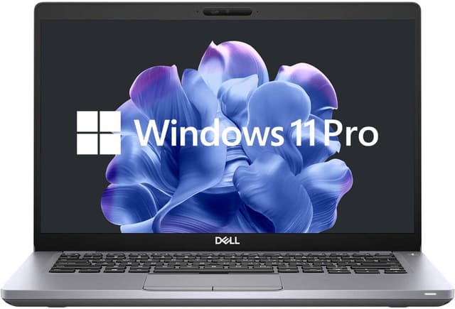 Dell Latitude 5410 Business Laptop, 14 Zoll FHD Notebook, Intel Core i5-10210U, 32 GB RAM, 512 GB SSD, Amerikanische Tastatur, Windows 11 Pro (Generalüberholt)