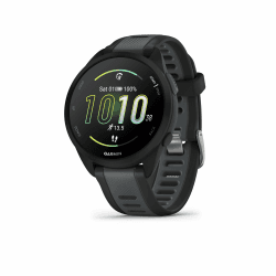 Garmin Forerunner 165 Music - leichte GPS Smartwatch zum Laufen, mit 1,2" AMOLED Touchscreen, Trainingsempfehlungen, Gesundheitsdaten, smarten Funktionen und Musik am Handgelenk (Generalüberholt)