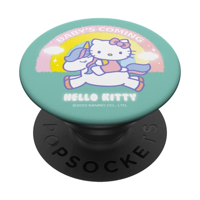 Baby's coming! - Baby Shower - Hello Kitty PopSockets mit austauschbarem PopGrip Standard