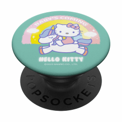 Baby's coming! - Baby Shower - Hello Kitty PopSockets mit austauschbarem PopGrip Standard