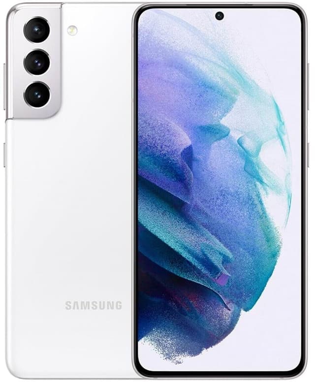 2021 Samsung Galaxy S21 5G 128GB - Dual Sim (Sim singola + e-sim) Phantom weiß (Generalüberholt)