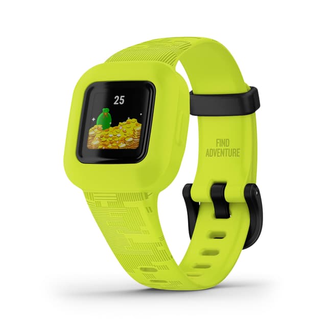 Garmin [renewed] vívofit jr. 3 – wasserdichter, digitaler Aktivitätstracker für Kinder ab 4 Jahren, großes 1,4 cm Display, Notfallkontakt, bis zu 1 Jahr Batterielaufzeit [Generalüberholt]
