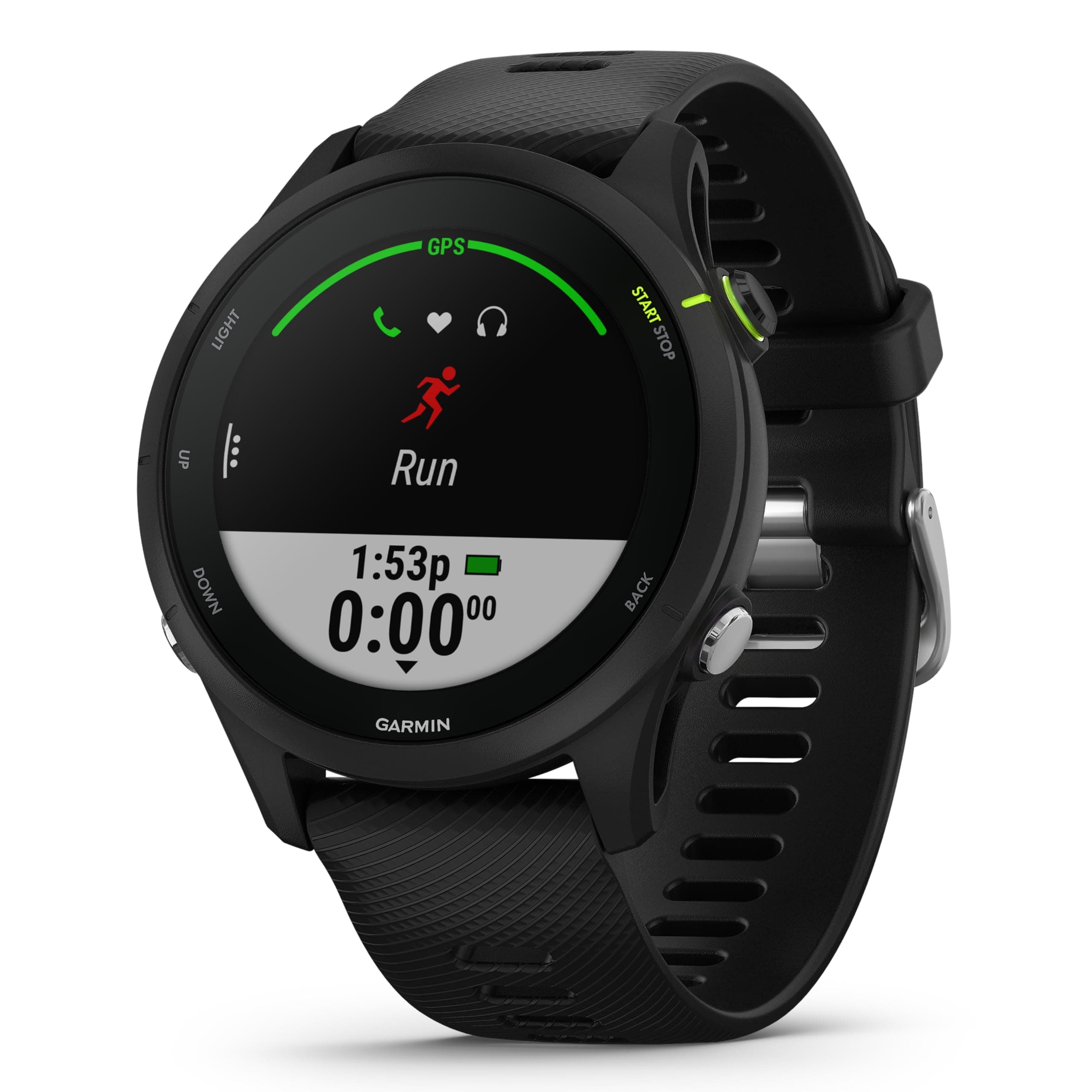 Garmin [renewed Forerunner 255 Music – GPS-Laufuhr mit individuellen Trainingsplänen, speziellen Lauffunktionen und Trainingsanalyse, 1,3" Farbdisplay, Akkulaufzeit bis zu 14 Tage [Generalüberholt] Angebot bei HelloDeals
