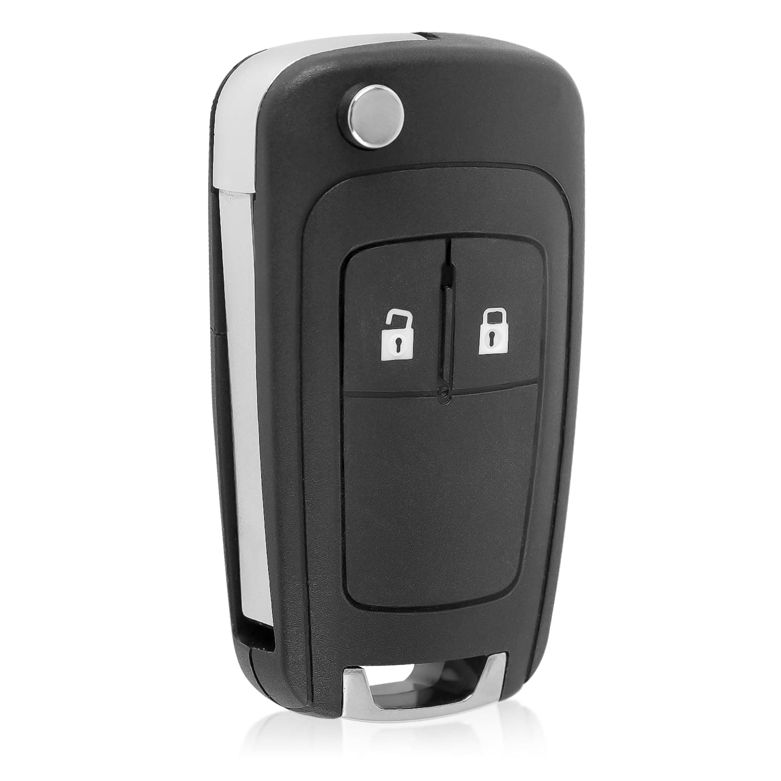 PAYFULLY Opel Astra J Schlüssel Gehäuse, 2 Tasten Autoschlüssel Hülle, Opel Schlüsselgehäuse für OPEL Insignia Astra Meriva Zafira Movano Mokka Adam