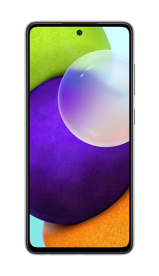 2021 Samsung Galaxy A52 Dual SIM 128GB 6GB RAM - Tolles Schwarz (Generalüberholt) Alle Träger Schwarz 128 GB