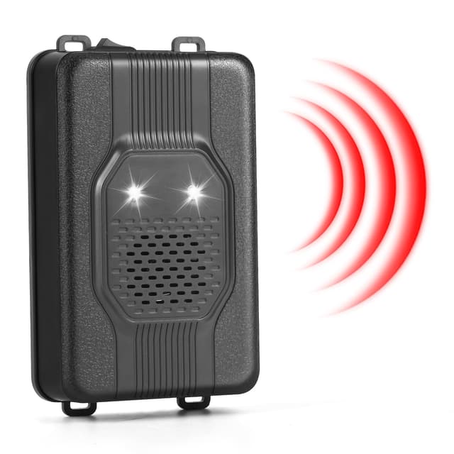 Marderschreck Auto, Marten Repeller, 3-in-1 Netzteil, Effiziente Langzeit Marderabwehr, Marderschutz für Auto Intelligente Start-Stopp Funktion, Effektiver Marderschutz für Auto, Garten, Dachboden