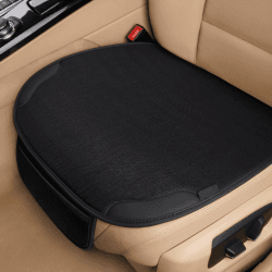 Luxvara Sitzkissen Auto Vordersitze, Universal Autositzschoner 51x50cm, rutschfeste Sitzauflagen Auto Vorne, Atmungsaktive Sitzkissen gegen Schwitzen, Anti-Rutsch Sitzauflage für PKW/SUV/LKW