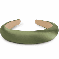 Trachten Haarreif Dirndl Haarschmuck Breit Gepolstertes Haarband Wiesn Haarreifen in Optik-Look Mode Stirnband Einfarbig Kopfband für Bierfest Kostüm Frauen und Mädchen Dunkelgrün Angebot bei HelloDeals