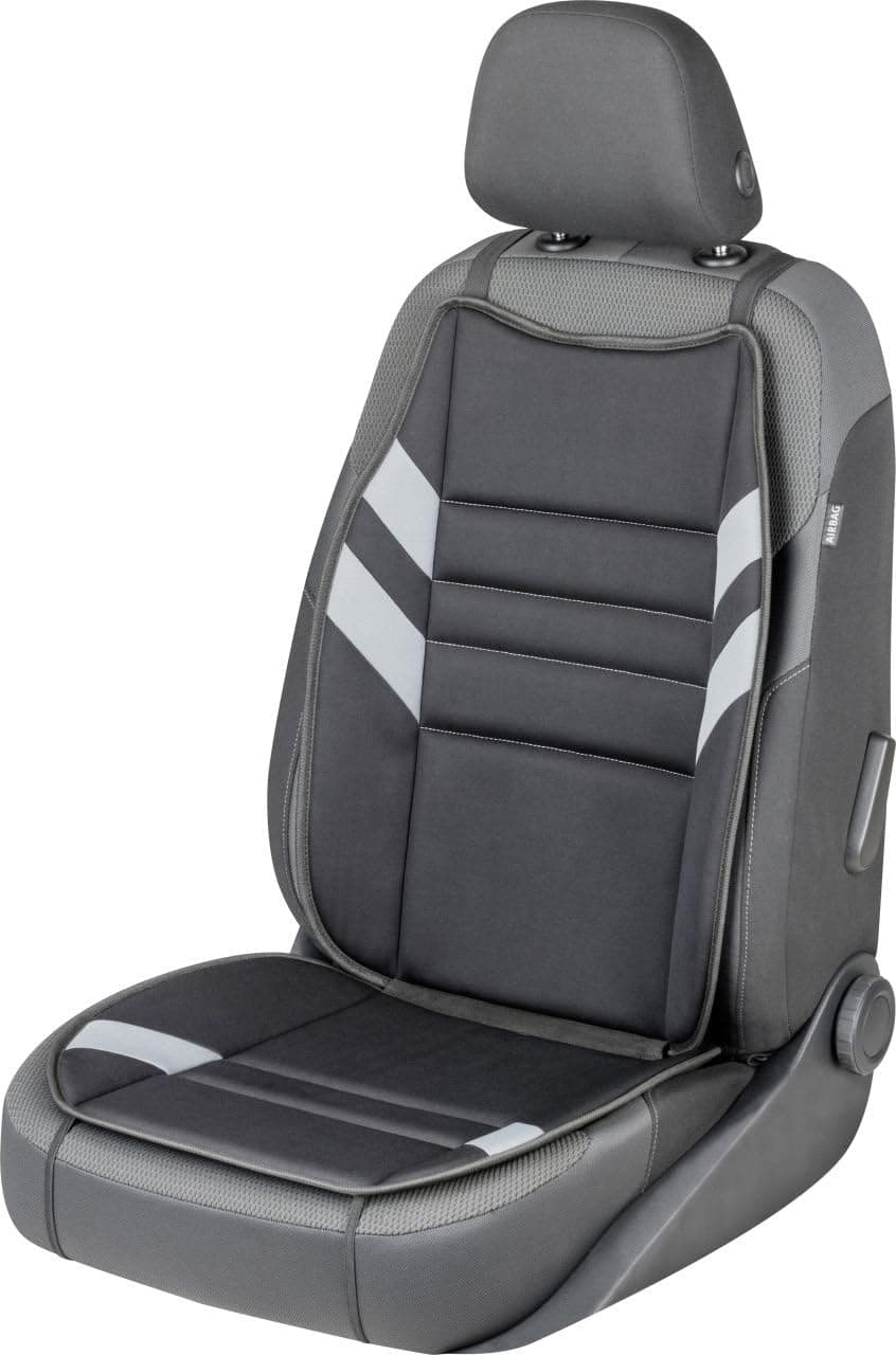 Walser PKW Sitzauflage Britt schwarz grau 1-teilig 11677 Sitzbezug Angebot bei HelloDeals