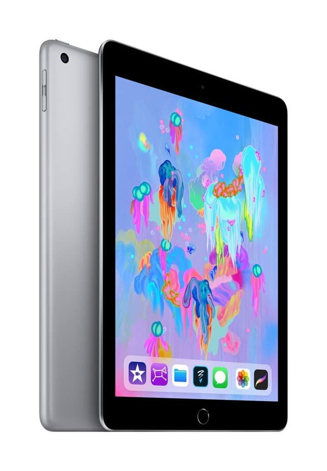 2018 Apple iPad (9,7-zoll, Wi-Fi, 128GB) Space Grau (Generalüberholt)
