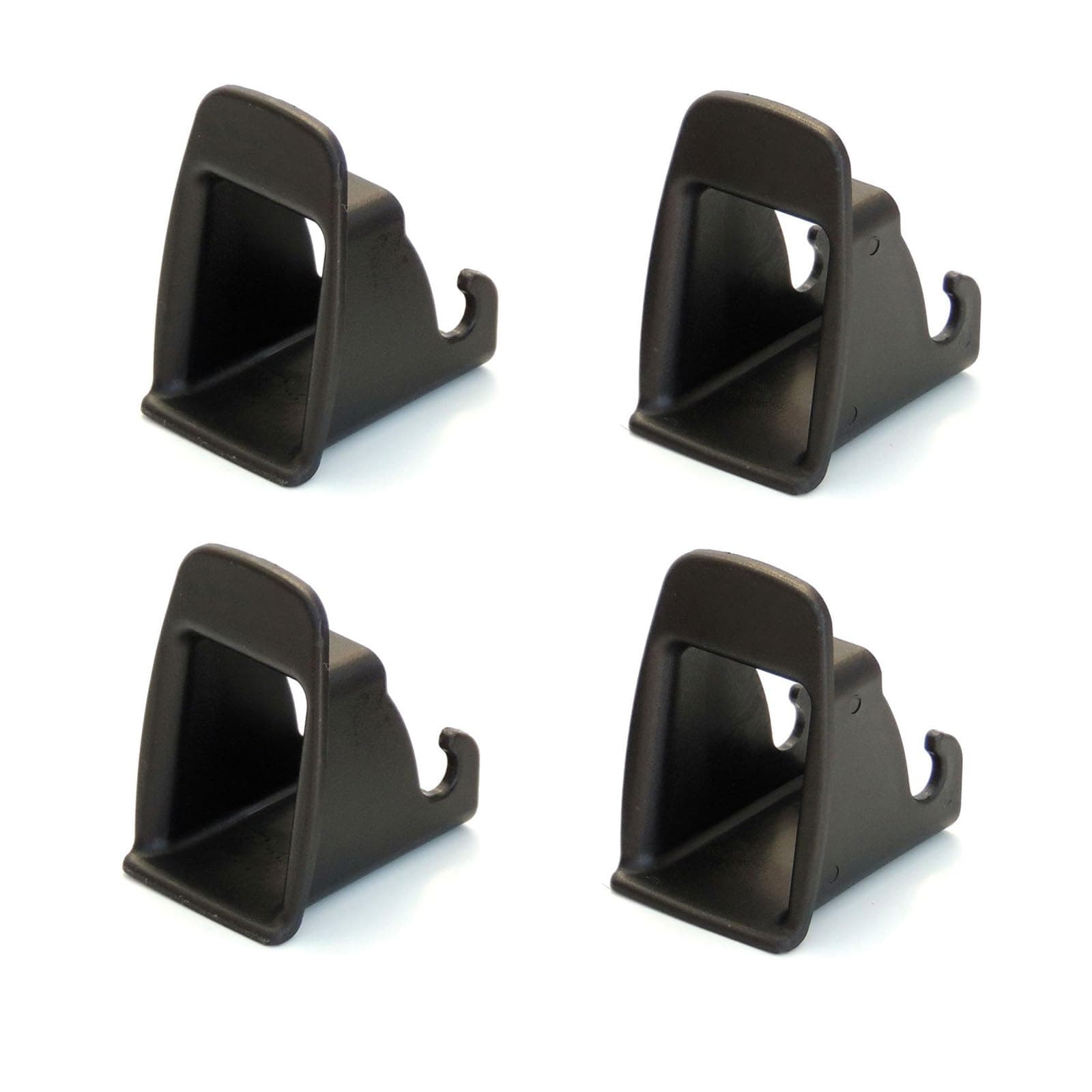 Aiuphing isofix einführhilfe, Unviersal Befestigungssysteme für Autositze, Schwarz (4 Stücke Schwarz) Angebot bei HelloDeals