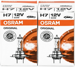 Osram H7 Longlife High Tech 12V 55W PX26d 64210L Lampen Autolampen Glühlampen, 2er Pack Angebot bei HelloDeals