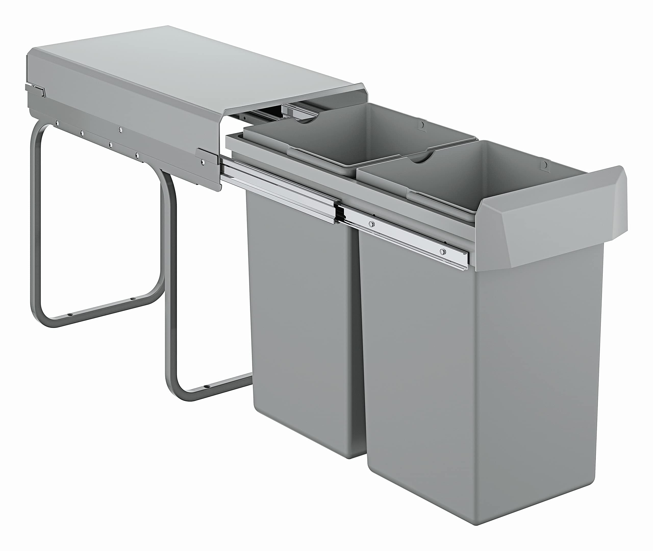 GROHE Blue Accessoires | Mülltrennsystem 30 cm - 15 l / 15 l | grau | 40855000 Trennung 2-fach 30 cm - 15 l / 15 l Angebot bei HelloDeals