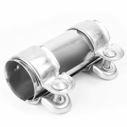 Auspuffschelle Edelstahl Rohrverbinder Ø 45 mm x 120 mm, Auspuff Schellen Klemmen mit Doppelschelle, Abgasanlage Universal Korrosionsbeständig Auspuffrohrklemme für Auspuffrohr mit 45 mm Durchmesser Angebot bei HelloDeals