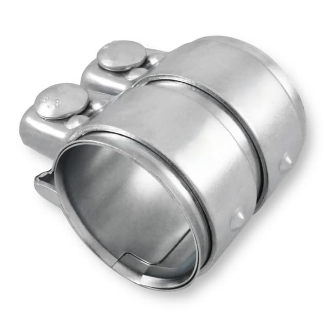 Auspuffschelle Rohrverbinder Doppelschelle Auspuff Abgasanlage (Stahl verzinkt, ø 60mm | Länge: 80mm) Legierter Stahl ø 60mm | Länge: 80mm