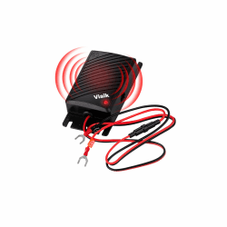 Viaik® Marderschreck Auto mit Ultraschall – Direktanschluss an 12V-Autobatterie – Marderabwehr & Marderschutz für Auto, Motorraum – Effektiver Maderschrecker zum Marder Vertreiben