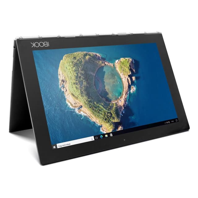 Lenovo Tablet - Yoga Book YB1-X91F | 10 Zoll Full HD+ Touchscreen Display | Intel QuadCore Prozessor | Windows Tab【 64 GB Speicher 】 microHDMI, Kamera, WLAN, Bluetooth, GPS (Generalüberholt)
