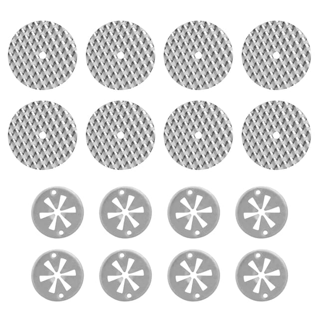 16 Stück Hitzeschutzblech Reparatursatz für Auto, 52mm und 30mm Manganstahl Klemmscheiben/Sicherungsscheiben, Hitzeschutzblech unter der Haube Kompatibel mit N90335004, N90796501
