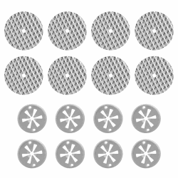 16 Stück Hitzeschutzblech Reparatursatz für Auto, 52mm und 30mm Manganstahl Klemmscheiben/Sicherungsscheiben, Hitzeschutzblech unter der Haube Kompatibel mit N90335004, N90796501 Angebot bei HelloDeals