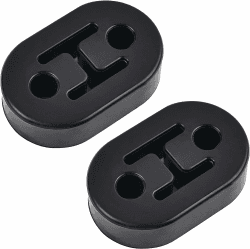 2 Stücke Auspuffgummi,Auto Auspuff Aufhänger,Auspuffhalterung Gummi,Auspuffhalter Gummi,Auspuff Haltegummi,Halterung Schalldämpfer,Universal Auto Gummi Auspuff,Auspuff Für Die Autos Schalldämpfer Kreisförmig 2pcs