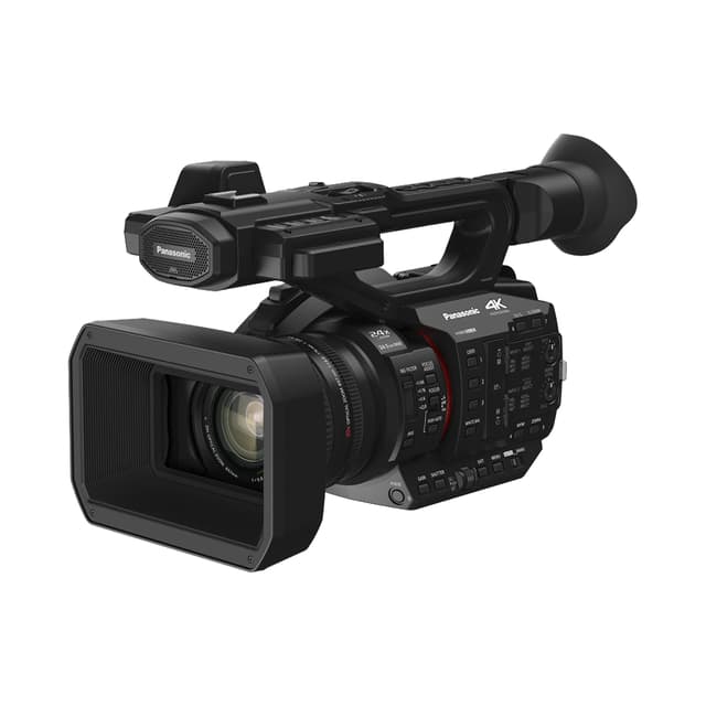 Panasonic HC-X20E 4K 50p/60p Semi-Profi-Camcorder mit großem 1,0-Typ MOS-Sensor, 20x optischen Zoom (24,5-490mm) mit Opt. 5-Achsen Bildstabilisator, schwarz wenig
