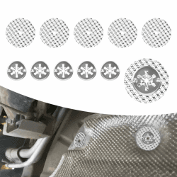 JESTOP 10 Stück Hitzeschutzplatte Reparatursatz für Auto Für Audi VW OEM N90335004, 5 Sätze Hitzeschutzblech Auspuff Reparatursatz für Fahrzeug, 30mm Sicherungsscheiben, 52mm Hitzeschutzblech Angebot bei HelloDeals