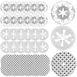 12 Sets Hitzeschutzplatte Reparatursatz Klemmscheiben für Auto, 30mm Klemmscheiben Hitzeschutzblech, 52mm Reparaturbleche, Metall Star Lock Befestigung Hitzeblech N90335004 6715468 (36) Angebot bei HelloDeals