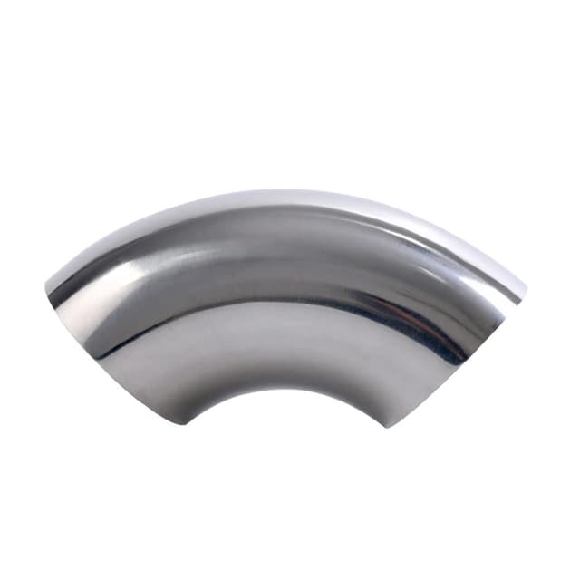 65mm Edelstahl Bogen 90 Grad 63mm Rohrbogen Rohr Auspuff Bogen SS304 Dornbiege Elbow Bending Pipe (90Degree, 2.5Inch(2,5 Zoll)) 90Degree 63mm( 2,5 Zoll)