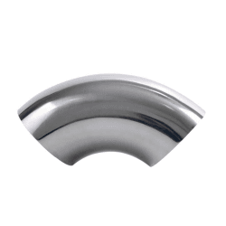 65mm Edelstahl Bogen 90 Grad 63mm Rohrbogen Rohr Auspuff Bogen SS304 Dornbiege Elbow Bending Pipe (90Degree, 2.5Inch(2,5 Zoll)) 90Degree 63mm( 2,5 Zoll)