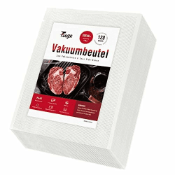 Fitge Vakuumierbeutel 170µm 30x40cm 120 Beutel für alle Vakuumiergeräte Vakuumbeutel für Lebensmittel BPA-frei stark & reißfest Profi Vakuumierfolie Sous Vide Gefrierbeutel 30x40cm/120 Beutel Angebot bei HelloDeals