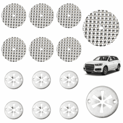 14 Stks Hitzeschild Reparaturblech Set, 7Stks Metall Hitzeschutz Klemmscheibe, Hitzebeständiges Befestigung Hitzeschutzplatte, Auspuff Hitzeschild Clips, Hitzeschild Befestigungselemente für Auto