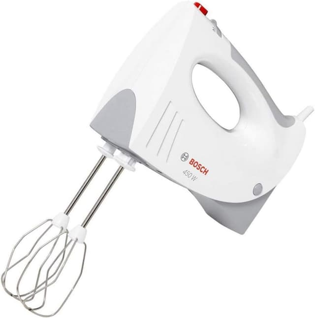 Bosch Hausgeräte MFQ3540 Handrührer, Grau, Weiß, 7,7 cm l x 20,1 cm w x 14,1 cm h Single