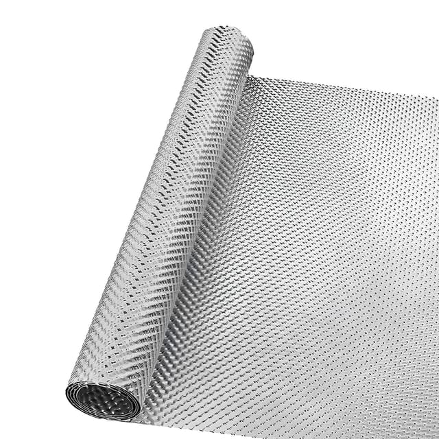 100x40cm Hitzeschutzblech Geprägte, Aluminisiertes Hitzeblech für Auto, Motorsport & Reparatursatz Hitzeschild Schutzplatten für Auto Auspuffrohr Motorsport Lsolierung Motor Wärmedämmung