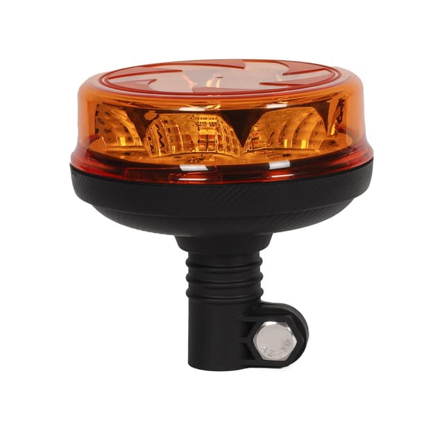 AOHEWEI LED-Warnleuchte Bernstein, 4 blinkende und 2 rotierende Muster 12/24 V 16-teilige LED-Blitzlampe für landwirtschaftliche Maschinen, Nutzfahrzeuge, Schulbusse, Traktoren, Bagger, LKW Typ C