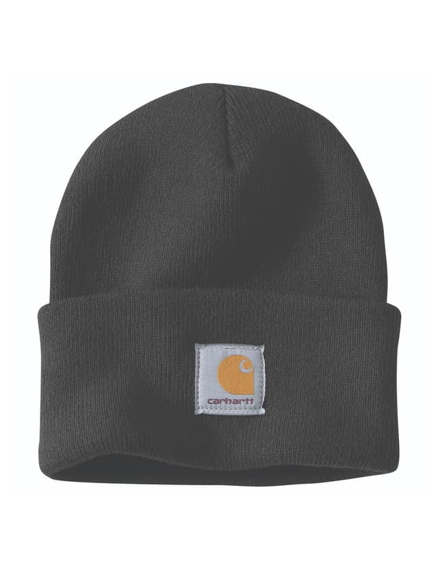 Carhartt Herren Knit Cuffed Beanie Hat Einheitsgröße Schwarz