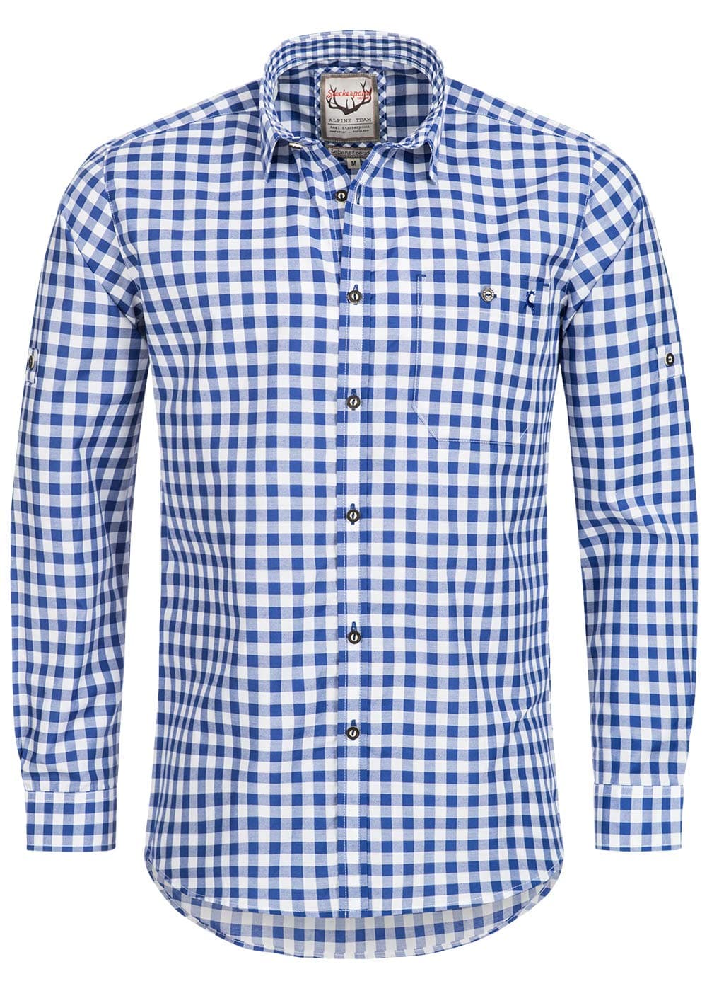 Stockerpoint Trachtenhemd OC-Franzl | kariert | modern Fit Angebot bei HelloDeals