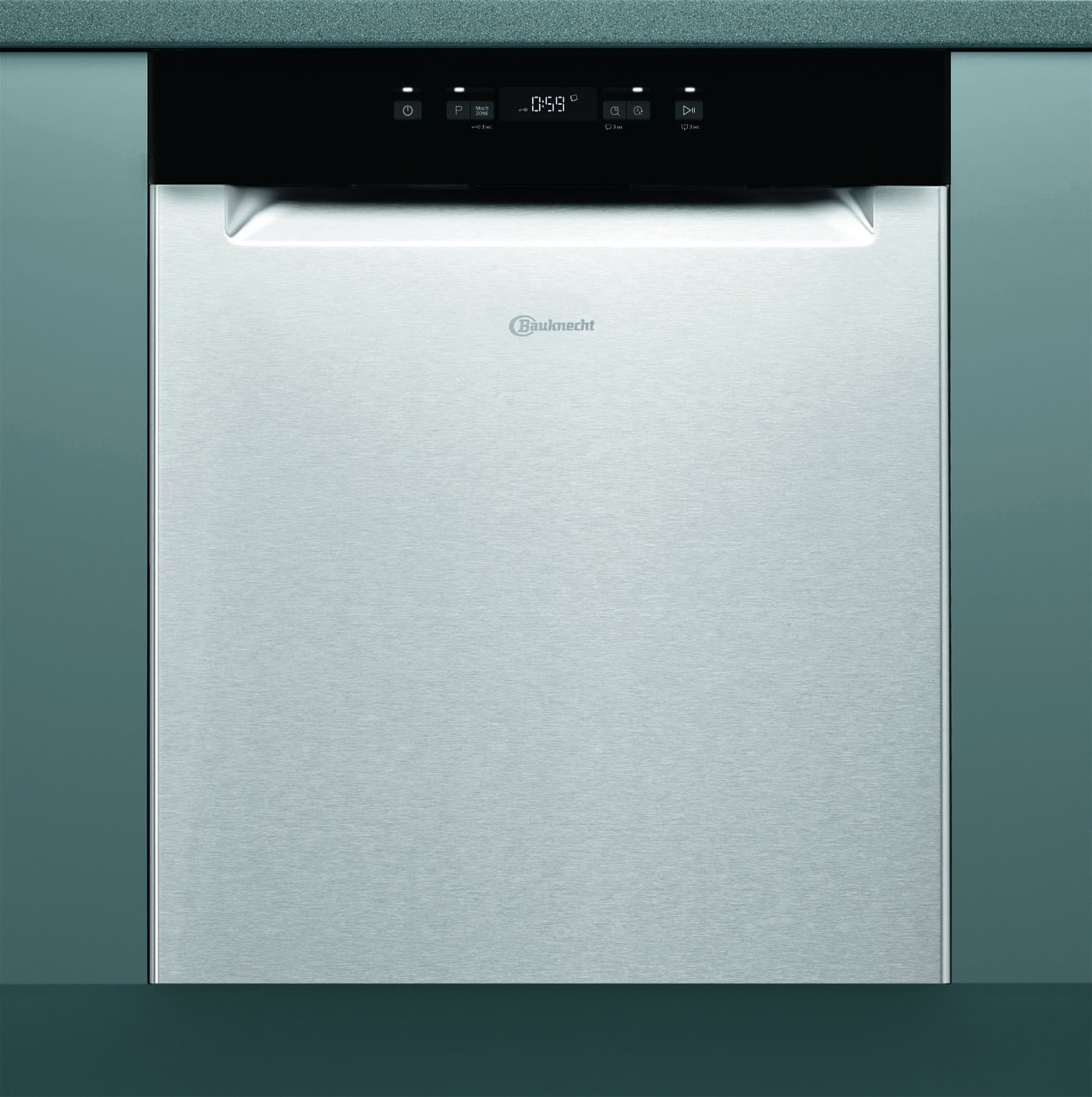 Bauknecht BUC 3C26 X Unterbaufähiger-Geschirrspüler 60 cm / ActiveDry / Startzeitvorwahl/ Hygiene Option/ Option MultiZone / Sensor-Programm / Vollwasserschutz, Edelstahl Single Angebot bei HelloDeals