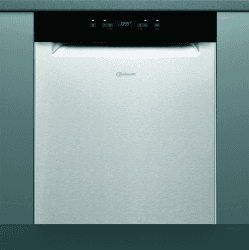 Bauknecht BUC 3C26 X Unterbaufähiger-Geschirrspüler 60 cm / ActiveDry / Startzeitvorwahl/ Hygiene Option/ Option MultiZone / Sensor-Programm / Vollwasserschutz, Edelstahl Single