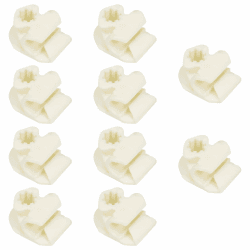 MOLZINY 10 Stück Bremsschlauch Clip Bremsschlauch Bremsleitungshalter Bremsleitung Befestigungen Bremsleitung Halter Kompatibel mit MK4 Golf Bora X6 TDI GTI V5 V6 R32 Befestigung des Bremsschlauchs Angebot bei HelloDeals