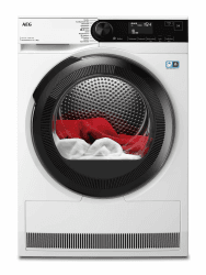 AEG Wärmepumpentrockner 8 kg, Testsieger der Stiftung Warentest, Serie 8000 AbsoluteCare - Wolle- und Seidetrocknung, C, Energiesparend, Trommelbeleuchtung, Knitterschutz, Schontrommel, TR8AMZ68 Serie 8000 EEKL C | 8kg Angebot bei HelloDeals